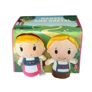 Hansel Gretel Itty Bittys Hallmark Plush Set 2 Plush Stuffed Toys NEW